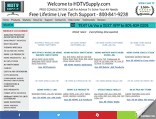 Tablet Screenshot of hdtvsupply.com